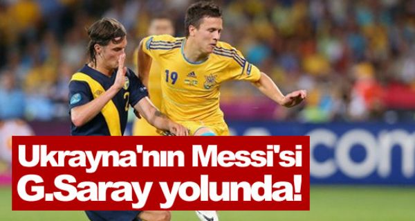 Ukrayna'nn Messi'si G.Saray yolunda